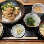 Sakiure - 唐揚げ定食＝800円