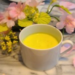 ステラ - 春フェア　グリンピースのポタージュ