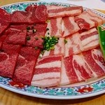 松阪屋 - 塩タンと豚バラ