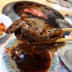 松阪屋 - お店の方、ごめんなさい！禁断の「肉の肉巻き」！