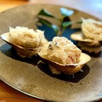 一心鮨 光洋 - 脱水蛤（天麩羅）