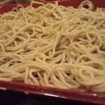 室町砂場 - 細くコシがあり、美味