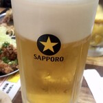 やきとん 大丸屋 - ビール