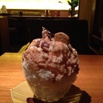 祇園NITI - モンブランのかき氷