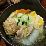 灼味噌らーめん 八堂八 - 限定汁 第二弾
      とり鍋御膳 1200円