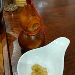 灼味噌らーめん 八堂八 - 鍋の味変アイテム