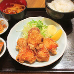 たから食堂 - 鶏の唐揚げ定食