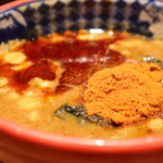 三田製麺所 - 灼熱味噌つけ麺のつけ汁
