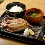 たから食堂 - アジの開き定食