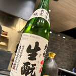 北海道炉端焼き 篝 - 福島の第七純米きもとをダラ燗で