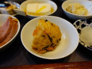 Tsukiji Honganji Kafe Tsumugi - 築地紀文のお魚とうふおぼろ揚