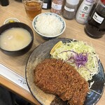 とんかつ檍 - 特ロースかつ定食
