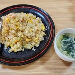 Mempanshokudou sakae - かに炒飯　900円