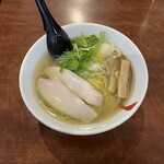 ラーメン中澤 - 塩ラーメンのBセット（税込み１１００円）