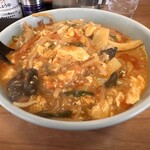 三代目蝦夷 - 酸辣湯麺　950円