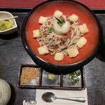 Neneya - 梅と揚げ餅のおろし蕎麦御膳"天ぷら抜き