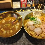 夕焼けラーメン - 夕焼けつけ麺（大盛）。