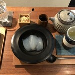 ゼンカフェ - くずもち　飲み物セット(1700円)