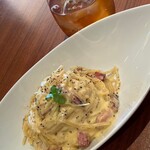 cafe クローバー - クローバーカルボナーラ
