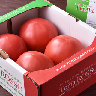 甘さと酸味が◎自社栽培のブランドトマト“TomaROSSO”