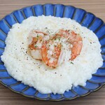 Shrimp cream risotto