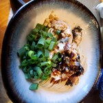 中華蕎麦 鳴神食堂 - あえ玉(鰻と山椒)(300円)