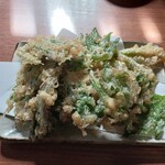 布恒更科 - 明日葉の天ぷら