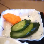 おうちごはん はるね - 胡瓜と人参のぬか漬け