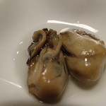 蕎麦ひら井 - 牡蠣のオイル漬け