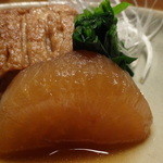 蕎麦ひら井 - 味の染みた美味しい大根