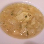 フォン・ド・タナハシ - 2014.1. ランチコース（\2,300）の鱈のスープ