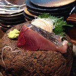 マッシュアップ - お刺身その2。やや厚切りで美味。