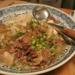 だいどこ大 - 牛テール　トロトロ煮込み　食べかけ失礼