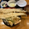 宝 - 料理写真:地穴子天丼ご飯大盛り