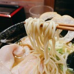 らーめん専門 和海 - 麺のアップです。（2024.2 byジプシーくん）