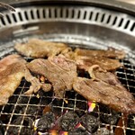 Gensan Wagyuu Yakiniku Gyuu Sachien - やきやき～♥