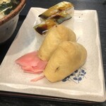 深川 - お稲荷さんとバッテラ寿司