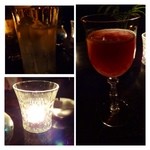 バー コパン - 私は「苺のカクテル」を頂きましたが、程良い甘さで飲みやすいですね。 
男性陣は、オフィシャルウイスキーを「ロック」や「ストレート」で楽しまれていました。