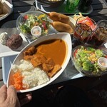 Guransuno Senta Hausufu Doko To - カツカレー・サラダ・アメリカンドッグ・おはぎ・ポテトフライ