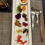 HIROAKI - 彩り鮮やかな鳳凰 前菜盛り合わせ