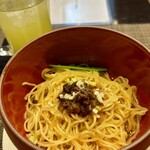 創作四川料理 廣明 - 金ごま鶏節 汁なし担担麺