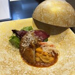 創作四川料理 廣明 - 気仙沼産吉切鮫ふかひれ姿煮カツレツ