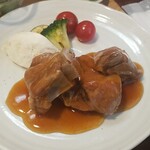 キッチン ブルー グローブ - スペアリブポシェ、今日は１つおまけです！、いつもありがとう！、