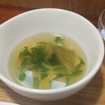 キッチン ブルー グローブ - 最後のスープ