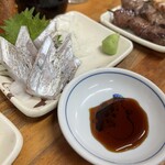 Motsuyaki Ban - 太刀魚のお刺身