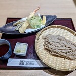 SOBA DINING 空楽 - 天ざるランチ