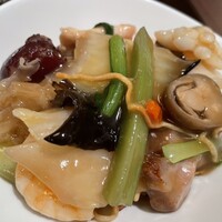 中国料理 煌蘭苑 - 五目あんかけ焼きそば