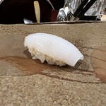 鮨　まつ本 - スミイカ【握り】