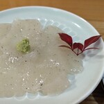 さんじ庵 - LINEプレゼントなのに、量が多い＼(◎o◎)／！檜原産刺身こんにゃくは癖もなくツルンとした食感が美味しい♪(240228)