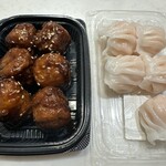 四陸 - 肉団子、海老水晶餃子